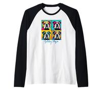 Style Pop Art Bulldog Papa Manche Raglan