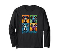 Style Pop Art Dogue Allemand Grand-père Manche Longue