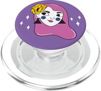 Style Pop Art féminisme Fort pour Femme PopSockets PopGrip pour MagSafe