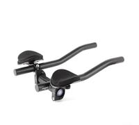 Style pour guidon de vélo avec tube en alliage d'aluminium et plateau en plastique compatible avec les guidons de 25,4 mm à 31,8 mm