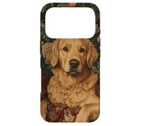 Style pré-raphaélite Golden Retriever Coque pour iPhone 17 Pro