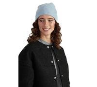 Style Republic Bonnet côtelé pour femme, 100 % cachemire, doux et extensible avec bord côtelé, chapeau chaud pour l'hiver, Mélange bleu pastel, Taille unique