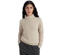Style & Republic Pull à col roulé 100 % cachemire pour femme, coupe ajustée, élégant pull en tricot cachemire de qualité supérieure pour l'automne et l'hiver, sable, XS
