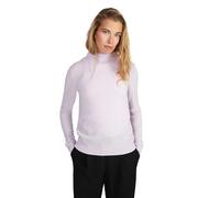 Style & Republic Pull à col roulé 100 % cachemire pour femme, coupe ajustée, élégant pull en tricot cachemire de qualité supérieure pour l'automne et l'hiver, Lavande, XS