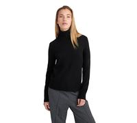 Style Republic Pull à col roulé 100 % cachemire pour femme, coupe droite, pull élégant en tricot de qualité supérieure pour l'automne et l'hiver, noir, Taille XS