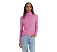 Style & Republic Pull à col roulé 100 % cachemire pour femme, coupe régulière, élégant pull en cachemire de qualité supérieure pour l'automne et l'hiver, Rose bonbon, XS