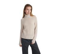 Style & Republic Pull à col roulé 100 % cachemire pour femme, coupe régulière, élégant pull en cachemire de qualité supérieure pour l'automne et l'hiver, sable, XS