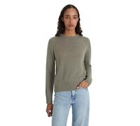 Style & Republic Pull en cachemire élégant pour femme en 100 % cachemire - Votre pull en tricot douillet de qualité supérieure pour des moments élégants d'automne et d'hiver, Olive mélangé, S