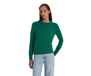 Style & Republic Pull en cachemire élégant pour femme en 100 % cachemire - Votre pull en tricot douillet de qualité supérieure pour des moments élégants d'automne et d'hiver, Forêt, L