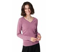 Style & Republic Pull pour femme 100 % pur cachemire, col en V | Pull à col en V en cachemire doux de qualité supérieure, agréablement chaud, idéal pour un look élégant en automne et en