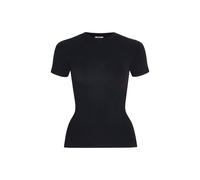 Style & Republic T-shirt ajusté à manches courtes en coton pour femme - Haut doux et respirant col rond - Vêtement de sport pour femme, pour le gym, le running, le yoga - Débardeur sport été pour