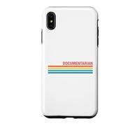 Style rétro documentaire Coque pour iPhone XS Max