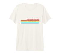 Style rétro documentaire T-Shirt Haut de Gamme