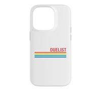 Style rétro duelliste Coque pour iPhone 14 Pro