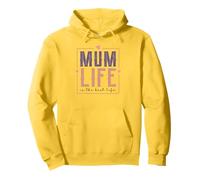 Style rétro Mum Life is The Best Life for My Best Mum Sweat à Capuche