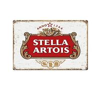Style rétro roman, très approprié pour le bar, le bureau, les cadeaux de chambre à coucher-bière Stella Artois, cadeau d'affiche en métal étain 200 mm x 300 mm