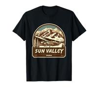 Style rétro Sun Valley Idaho extérieur T-Shirt