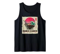 Style rétro Tokyo Japon Ramen Great Wave années 80 Débardeur