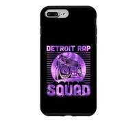 Style rétro Vintage Detroit Rap Squad Coque pour iPhone 7 Plus/8 Plus