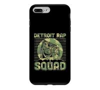 Style rétro Vintage Detroit Rap Squad Coque pour iPhone 7 Plus/8 Plus