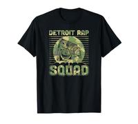 Style rétro Vintage Detroit Rap Squad T-Shirt