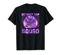 Style rétro Vintage Detroit Rap Squad T-Shirt