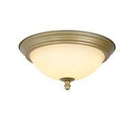 Style rustique américain, plafonnier à LED, plafonnier à gradation tricolore pour luminaire, lampes de balcon rétro du milieu du siècle, 3000K/4500k/6000K, lampes de chambre faciles à installer