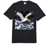 Style Sandwich Mouette Vague de l'océan Comfort Colors Adult Heavyweight T-Shirt