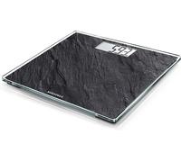 Style Sense Compact 300 Slate,Balance Pèse Personne Avec Large Écran Lcd,Balance Électronique Supportant Jusqu`À 180 Kg,Balance Digitale Design Extra Plat De 2 Cm,Grande Stabilité