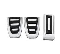 style sobre et pratique Cache-pédale De Frein/carburant En Acier Inoxydable Pour VW Pour Transporter Pour Multivan T5 T6 Pour Caravelle AT MT(MT-RHD)