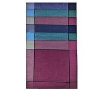 Style Square Lot de 6 mouchoirs 100% coton pour homme 43 x 43 cm, Carreaux multicolores, 43 CM