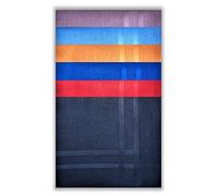 Style Square Mouchoirs pour homme, 100 % pur coton doux, mouchoir de poche carré, motif coloré, excellent cadeau, 43 x 43 cm, Assortiment de 6 - As-80259, 43 CM