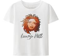 Style The Fugees T Shirt Men Vintage Hip Hop Reggae Fusion Soul Music Lauryn Hill Tshirt Male Print Summer Short Sleeve Tees White XXL