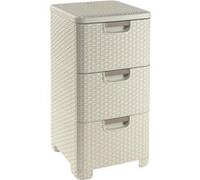 STYLE Tour de rangement 3x14L Veba Blanc G