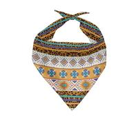 Style Tribal du Sud-Ouest Occidental Chiens Bandana Foulards Polyester Triangle pour Chiens Lavable Bandanas Chien Chats Petite, Moyenne Et Grande Taille