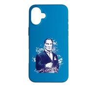 Style Turc - Mustafa Kemal Atatürk - Père de la Turquie Coque pour iPhone 16 Plus