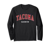 Style Universitaire du Tacoma Washington College Manche Longue