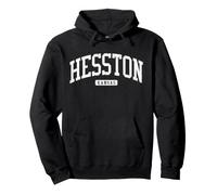 Style Universitaire Universitaire Hesston Kansas KS JS03 Sweat à Capuche