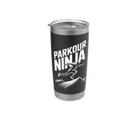 Style urbain audacieux de Parkour Ninja Gobelet isotherme en acier inoxydable double paroi