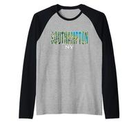 Style Vintage années 70 80 Southampton NY Manche Raglan