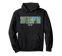Style Vintage années 70 80 Southampton NY Sweat à Capuche