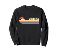 Style Vintage coloré de la Moldavie Sweatshirt