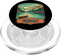 Style Vintage Lake Louise PopSockets PopGrip pour MagSafe