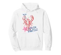 Style Vintage Lobster Club Martini Cocktail Bar Design Sweat à Capuche