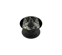Style Vintage pour Amateurs de Chats en Automne PopSockets PopGrip Adhésif