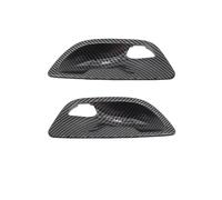 Style Voiture Autocollant Compatible Avec 5 Series F10 F11 520i 523i 525i 528i 535i Poignée D'ouverture Du Panneau Porte Intérieure Garniture Couvercle Cuvette(2PCS Set)