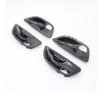 Style Voiture Autocollant Compatible Avec 5 Series F10 F11 520i 523i 525i 528i 535i Poignée D'ouverture Du Panneau Porte Intérieure Garniture Couvercle Cuvette(4PCS Set)