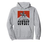 Style Western Country Style Vintage Cowboy avec Strass sur Le Dos du Cheval Sweat à Capuche