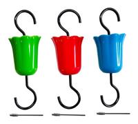 Style2 Jardinage Douves de Protection Contre Les Fourmis pour mangeoire à colibris Crochet de Protection pour piège à Insectes et Fleurs Crochet Anti-Fourmis pour mangeoire Oiseaux Sauvages avec br