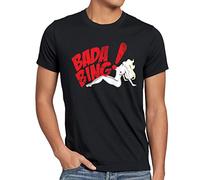 style3 Bada Bing! T-Shirt Homme, Taille:L;Couleur:Noir